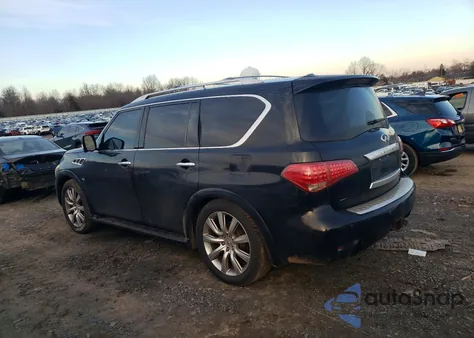 2014 Infiniti Qx80 z USA, uszkodzony, nr VIN JN8AZ2NE7E9062755